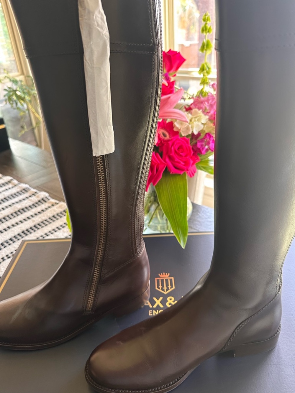 Fairfax & Favor Regina Leather Boots - Picture 9 of 9